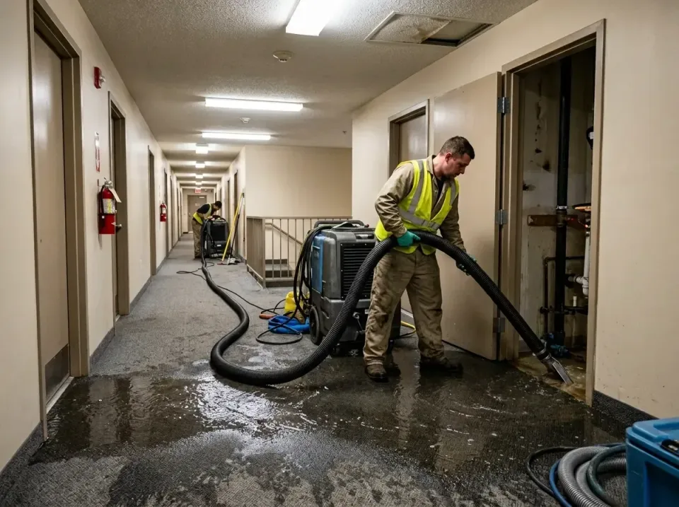 multi-unit-apartment-hallway-f-005 — frequently asked questions, Emergency Burst Pipe Water Extraction & Removal in Lansing,…